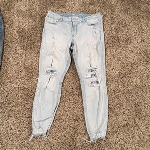 Old Navy Rockstar Super Skinny Mid-Rise Jeans
